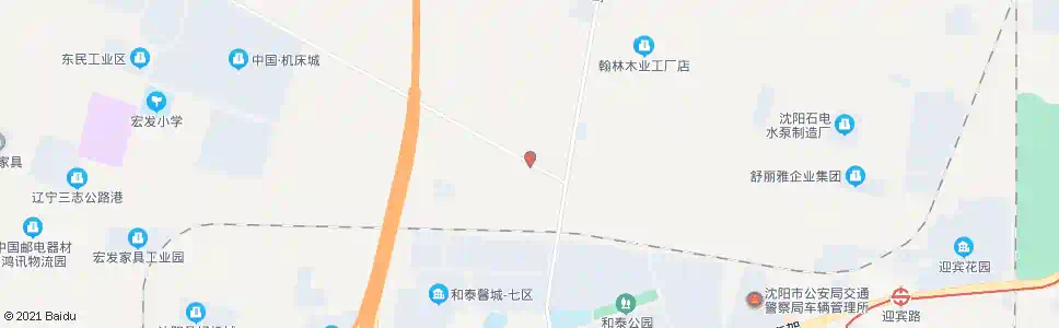 沈阳沈胡路东平湖街_公交站地图_沈阳公交_妙搜公交查询2025