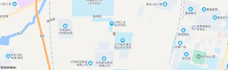 沈阳省城建学院_公交站地图_沈阳公交_妙搜公交查询2025