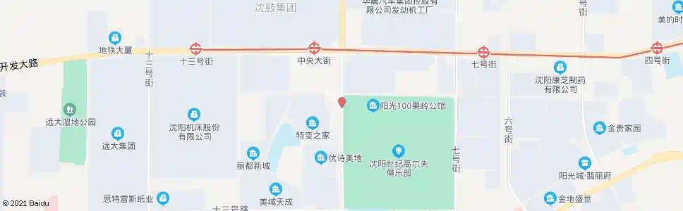 沈阳中央大街十号路_公交站地图_沈阳公交_妙搜公交查询2025