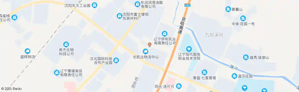 沈阳宏业街_公交站地图_沈阳公交_妙搜公交查询2025