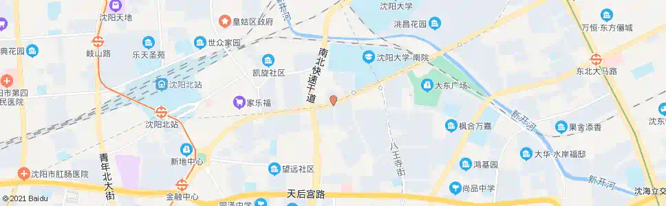 沈阳联合路小北边门_公交站地图_沈阳公交_妙搜公交查询2025