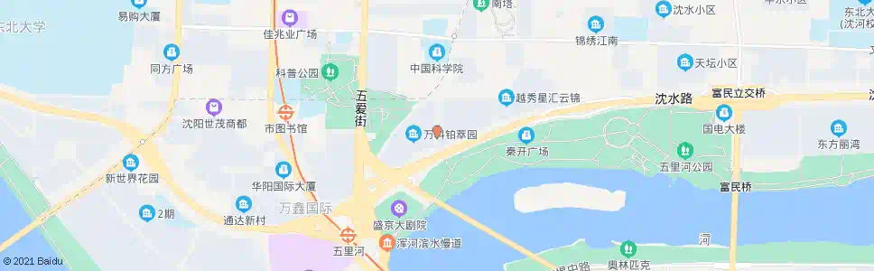 沈阳沈阳环科院_公交站地图_沈阳公交_妙搜公交查询2025