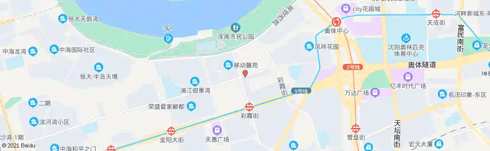 沈阳临波路夹河街_公交站地图_沈阳公交_妙搜公交查询2025
