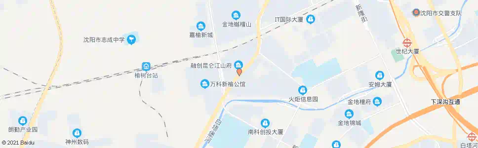 沈阳糖厂子_公交站地图_沈阳公交_妙搜公交查询2025
