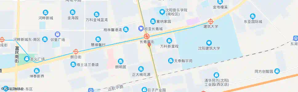 沈阳浑南实验学校_公交站地图_沈阳公交_妙搜公交查询2025