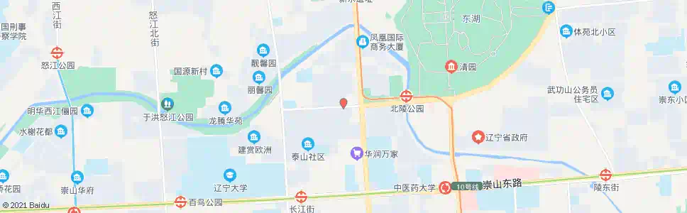 沈阳泰山路黄河大街_公交站地图_沈阳公交_妙搜公交查询2025