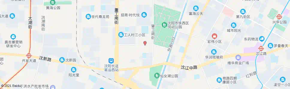 沈阳勋业三路肇工街_公交站地图_沈阳公交_妙搜公交查询2025