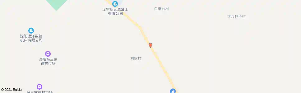 沈阳白辛台_公交站地图_沈阳公交_妙搜公交查询2025