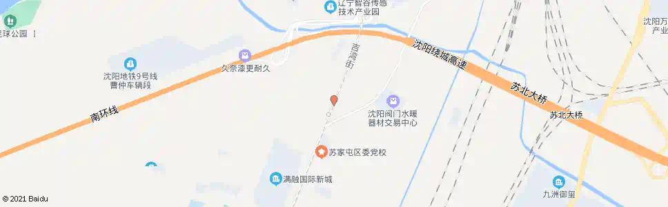 沈阳下河湾_公交站地图_沈阳公交_妙搜公交查询2025