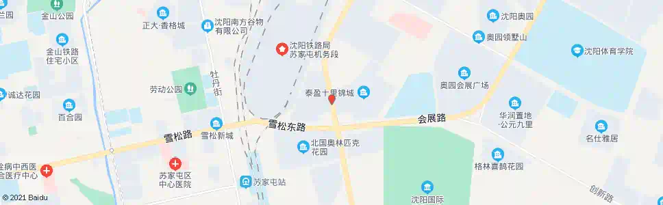 沈阳十里锦城_公交站地图_沈阳公交_妙搜公交查询2025
