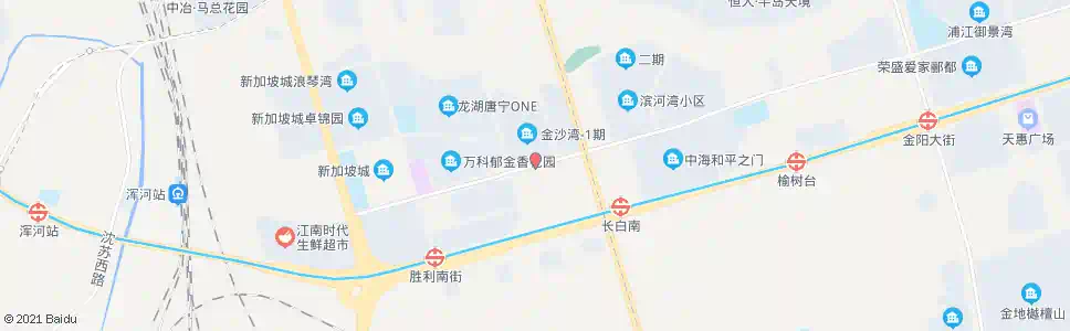 沈阳长白三街长白南路_公交站地图_沈阳公交_妙搜公交查询2025