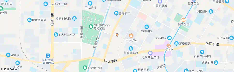 沈阳南十三路齐贤街_公交站地图_沈阳公交_妙搜公交查询2025