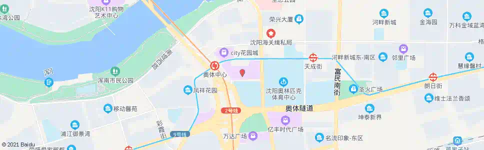 沈阳兴隆大奥莱_公交站地图_沈阳公交_妙搜公交查询2025