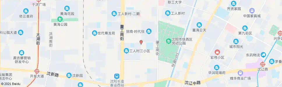 沈阳赞工街勋业一路_公交站地图_沈阳公交_妙搜公交查询2025