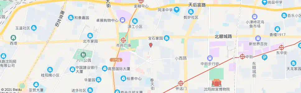 沈阳清真南寺_公交站地图_沈阳公交_妙搜公交查询2025