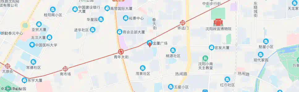 沈阳房地产大厦_公交站地图_沈阳公交_妙搜公交查询2025