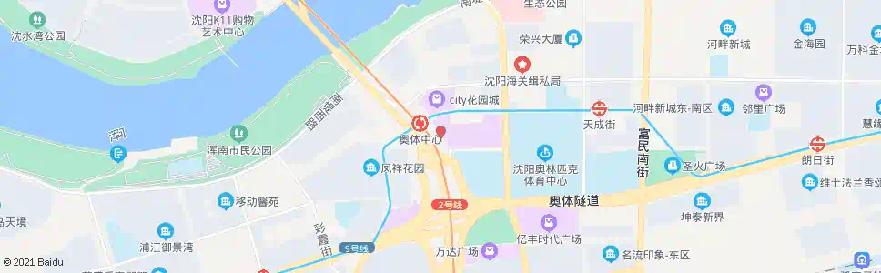 沈阳女人街_公交站地图_沈阳公交_妙搜公交查询2025