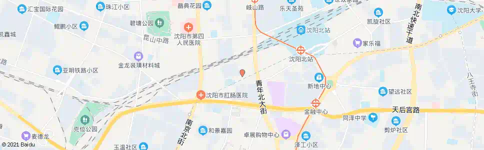沈阳肇东街安达路_公交站地图_沈阳公交_妙搜公交查询2025