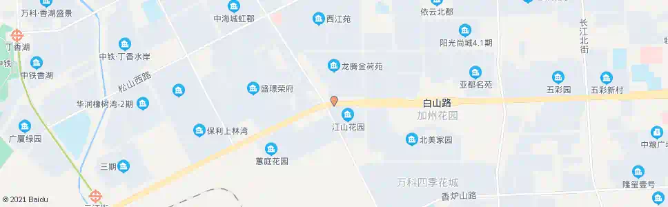 沈阳西江街(白山路)_公交站地图_沈阳公交_妙搜公交查询2025