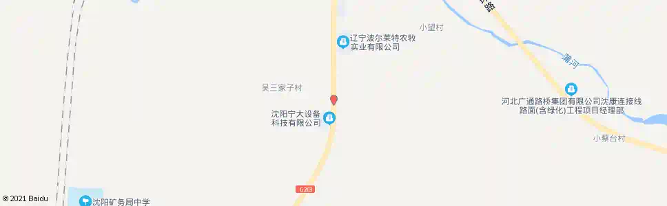 沈阳吴三家子_公交站地图_沈阳公交_妙搜公交查询2025