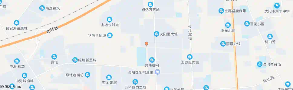沈阳千山西路规划街(恒大城南)_公交站地图_沈阳公交_妙搜公交查询2025
