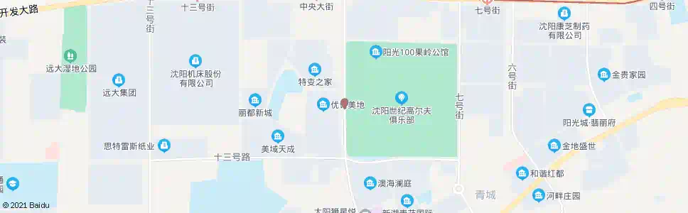 沈阳开发区工人文化宫_公交站地图_沈阳公交_妙搜公交查询2025