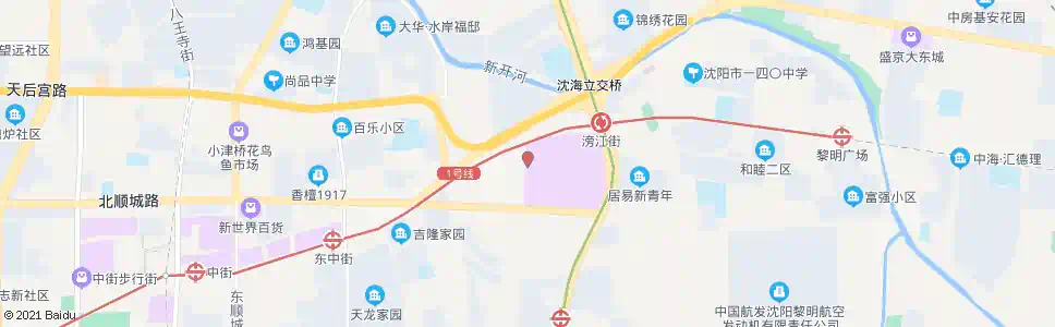 沈阳龙之梦小商品大世界_公交站地图_沈阳公交_妙搜公交查询2025