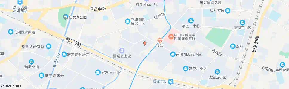 沈阳艳阳小区_公交站地图_沈阳公交_妙搜公交查询2025