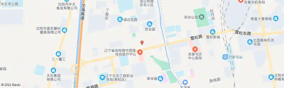 沈阳省血栓医院_公交站地图_沈阳公交_妙搜公交查询2025