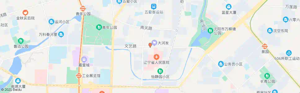 沈阳小南边门_公交站地图_沈阳公交_妙搜公交查询2025