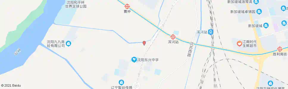 沈阳东陵加工厂_公交站地图_沈阳公交_妙搜公交查询2025