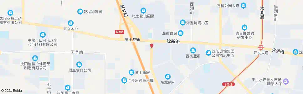 沈阳松花湖街_公交站地图_沈阳公交_妙搜公交查询2025