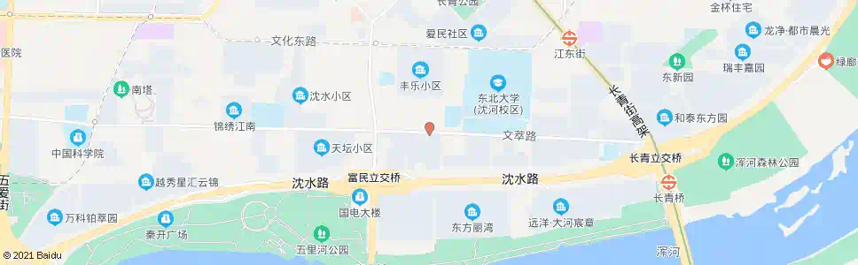 沈阳溪林花园_公交站地图_沈阳公交_妙搜公交查询2025