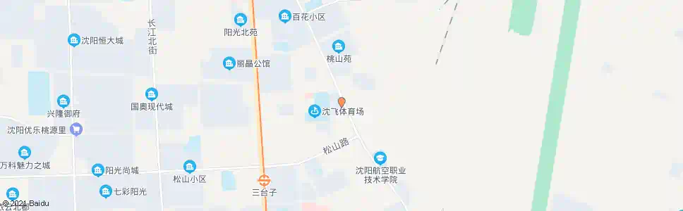 沈阳陵北街三台子_公交站地图_沈阳公交_妙搜公交查询2025