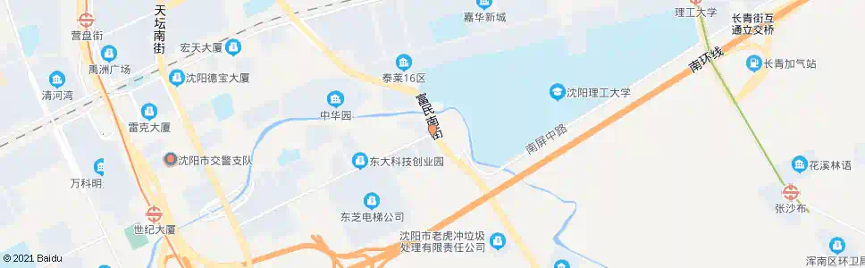 沈阳教场_公交站地图_沈阳公交_妙搜公交查询2025