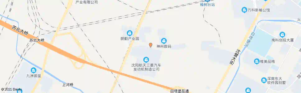 沈阳三菱发动机厂北门_公交站地图_沈阳公交_妙搜公交查询2025