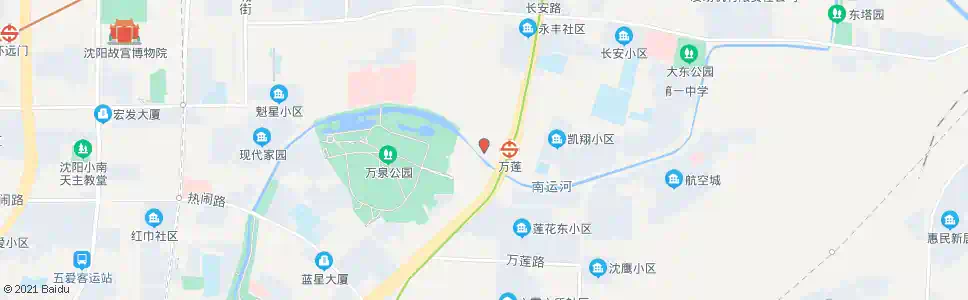 沈阳小河沿路滂江街_公交站地图_沈阳公交_妙搜公交查询2025