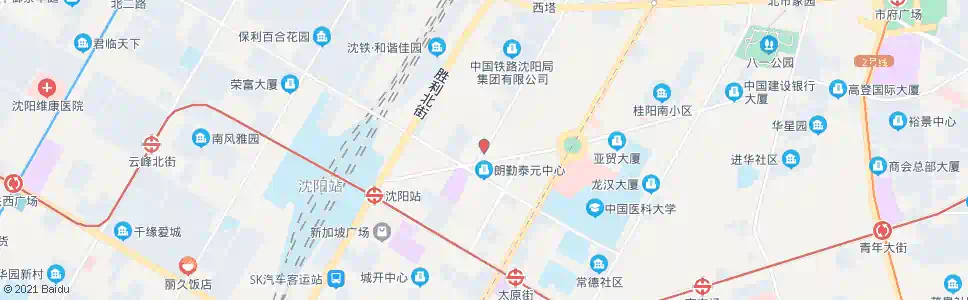 沈阳太原街中山路_公交站地图_沈阳公交_妙搜公交查询2025