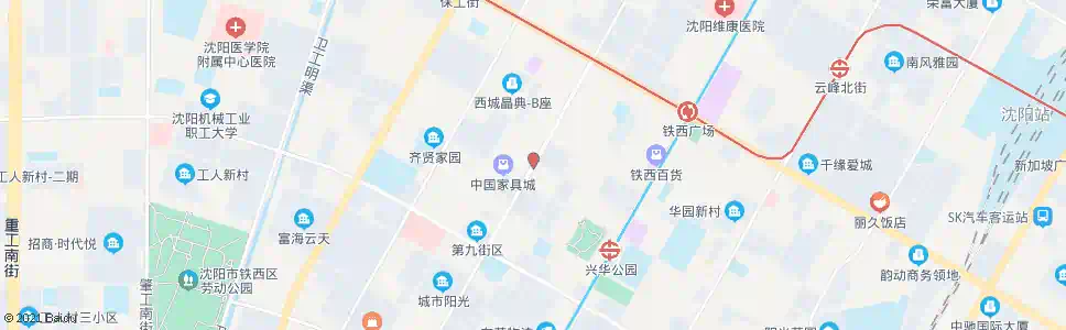 沈阳景兴街南八路_公交站地图_沈阳公交_妙搜公交查询2025