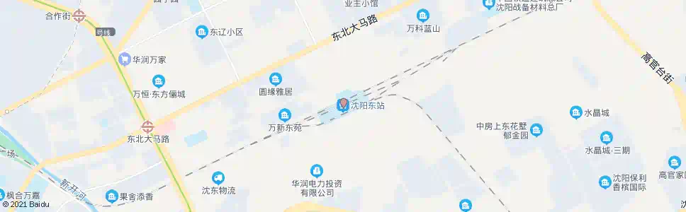 沈阳石庙子东街_公交站地图_沈阳公交_妙搜公交查询2025