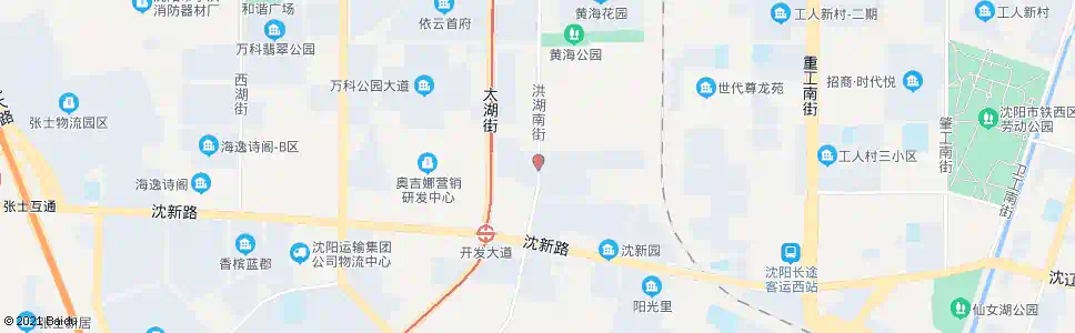 沈阳漾日华庭_公交站地图_沈阳公交_妙搜公交查询2025