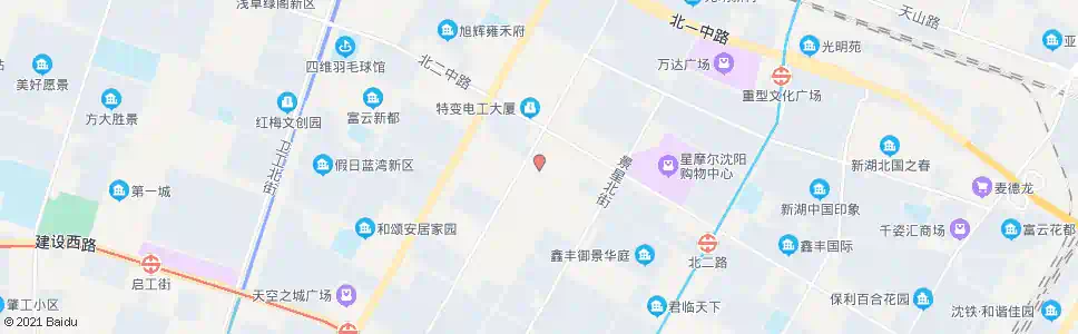 沈阳小北二路齐贤街_公交站地图_沈阳公交_妙搜公交查询2025