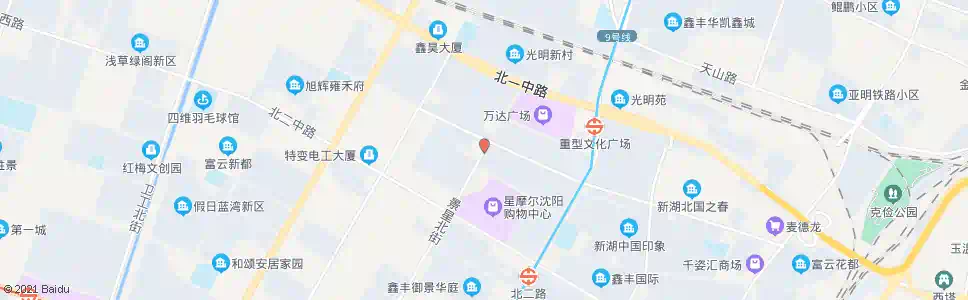 沈阳景星街北一路_公交站地图_沈阳公交_妙搜公交查询2025