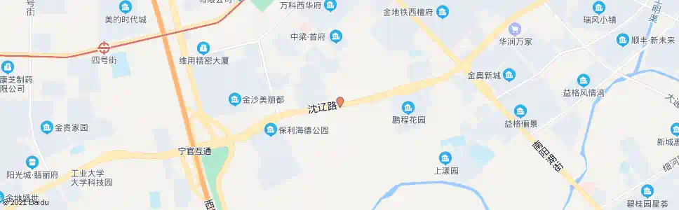 沈阳沈辽路昆明湖街_公交站地图_沈阳公交_妙搜公交查询2025