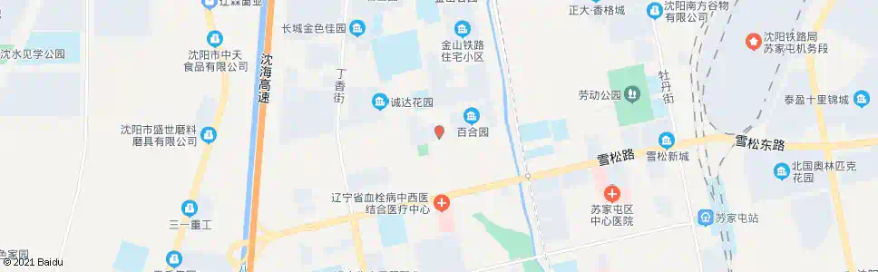 沈阳桂花市场_公交站地图_沈阳公交_妙搜公交查询2025