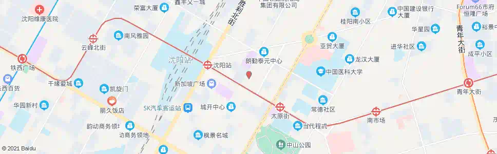 沈阳新华购书中心(太原街)_公交站地图_沈阳公交_妙搜公交查询2025