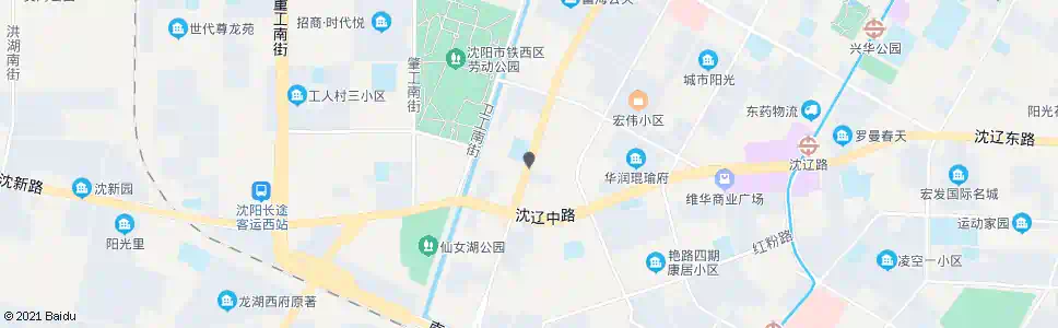沈阳保工街南十四路_公交站地图_沈阳公交_妙搜公交查询2025