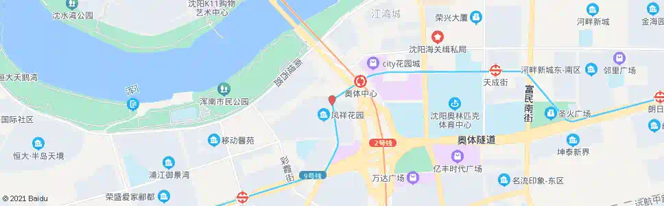 沈阳沈营路浑河堡_公交站地图_沈阳公交_妙搜公交查询2025