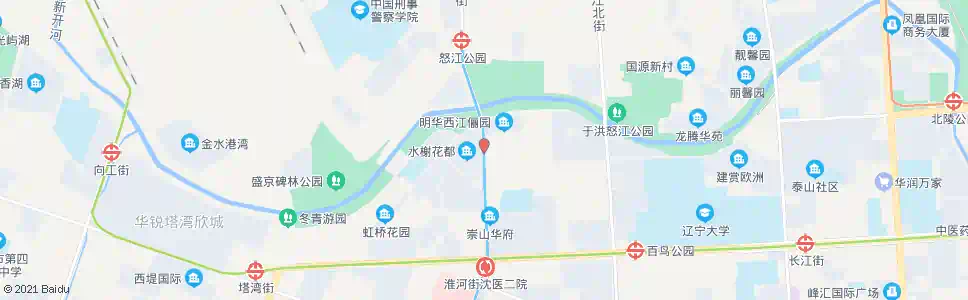 沈阳水榭花都_公交站地图_沈阳公交_妙搜公交查询2025