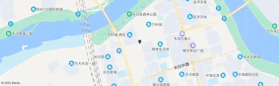 沈阳长白二街长白西路_公交站地图_沈阳公交_妙搜公交查询2025